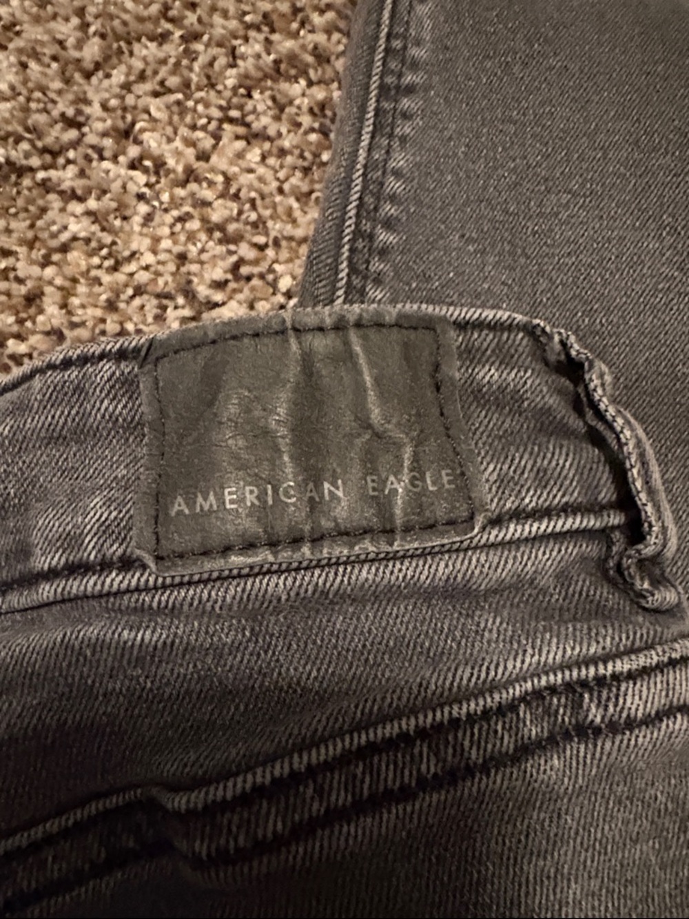 Women’s American Eagle Black/Grey Jeans - Picture 10 of 10